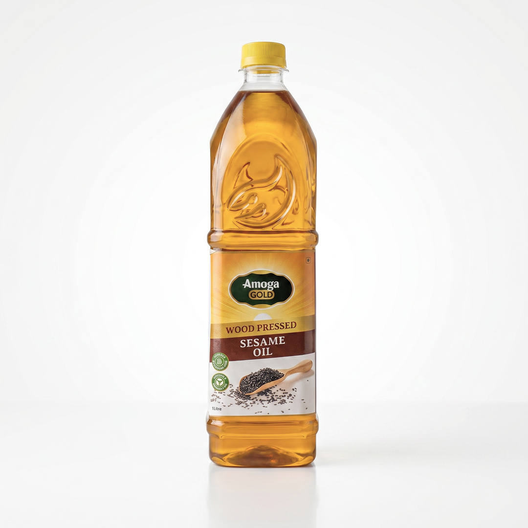 Wood-pressed Sesame Oil 500ml - மரச்செக்கு நல்லெண்ணெய்